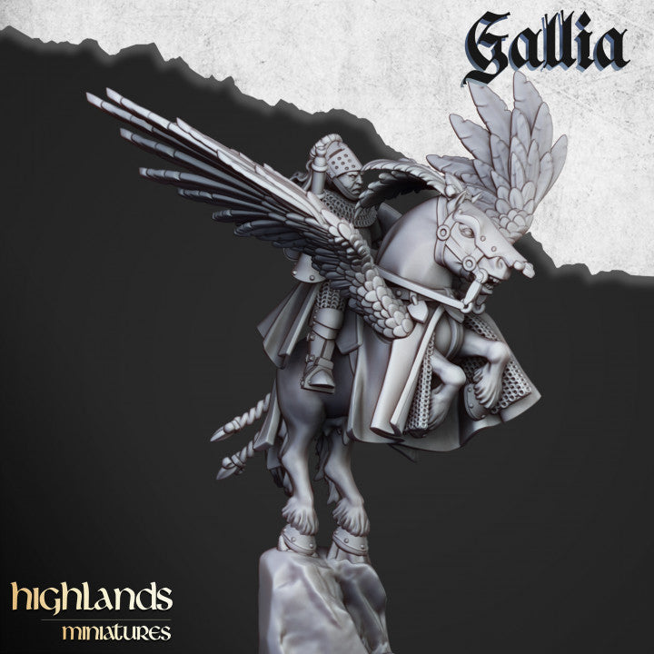 28mm Pegasus Knights Command - Gallia