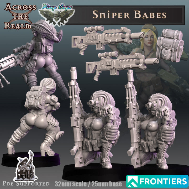 28mm Sniper Babes