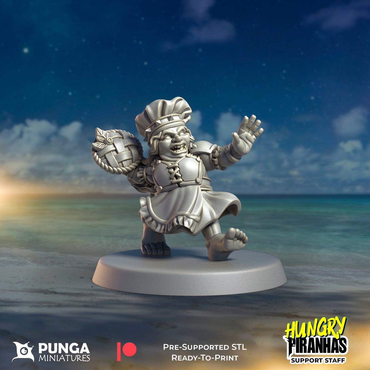 28mm Peggy Pie-Thrower Star Player