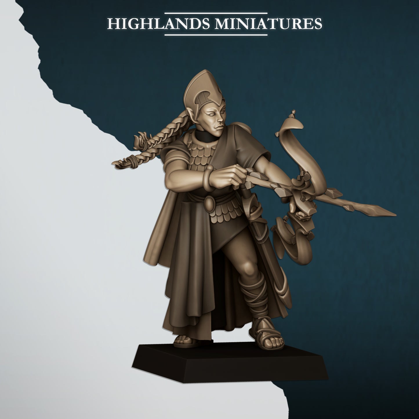 28mm Maids with Bows - Aegean Elves