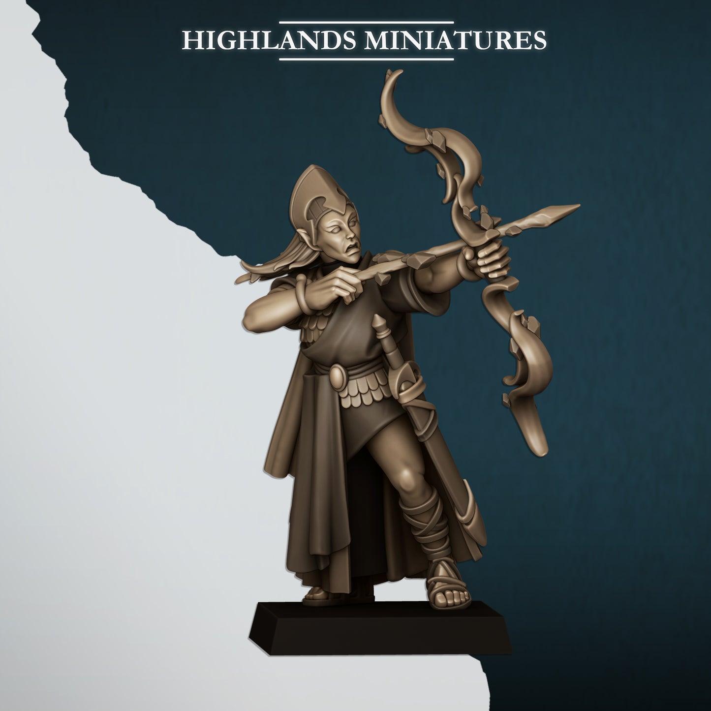 28mm Maids with Bows - Aegean Elves