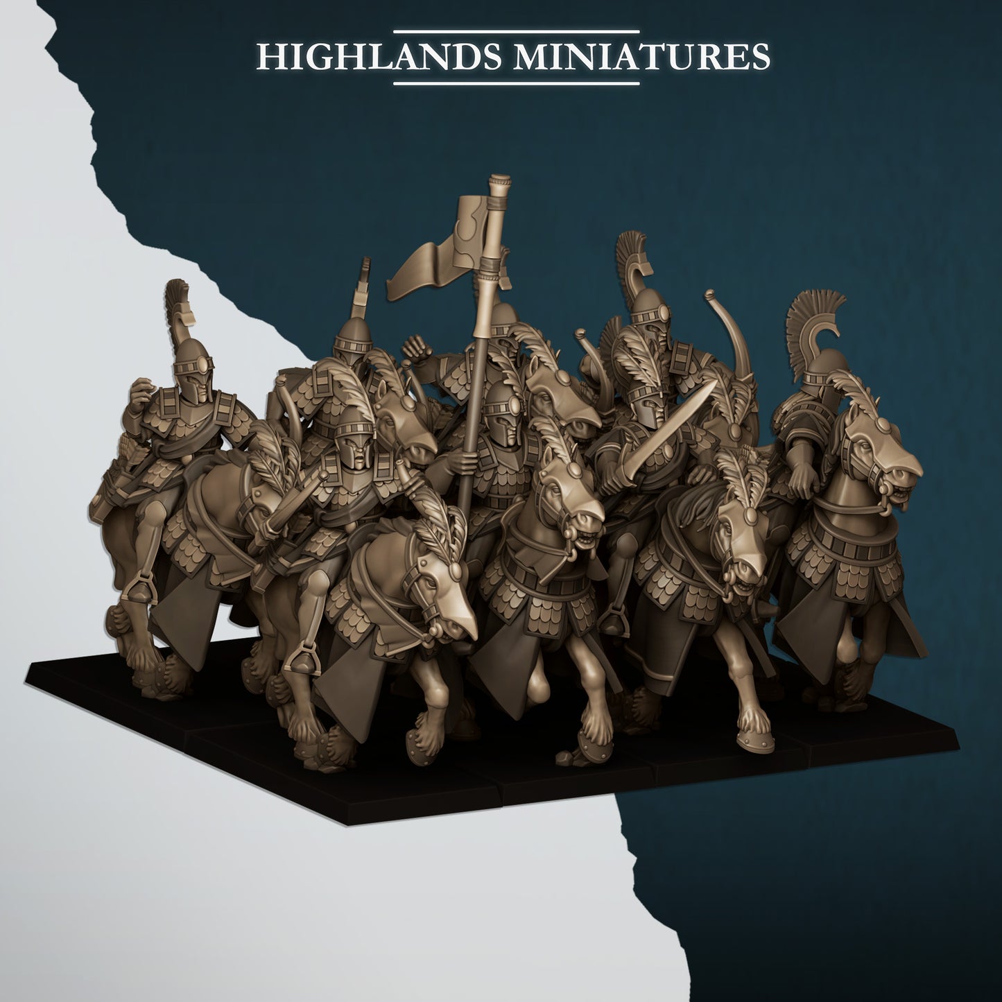 28mm Aegean Sea Hippeis - Aegean Elves
