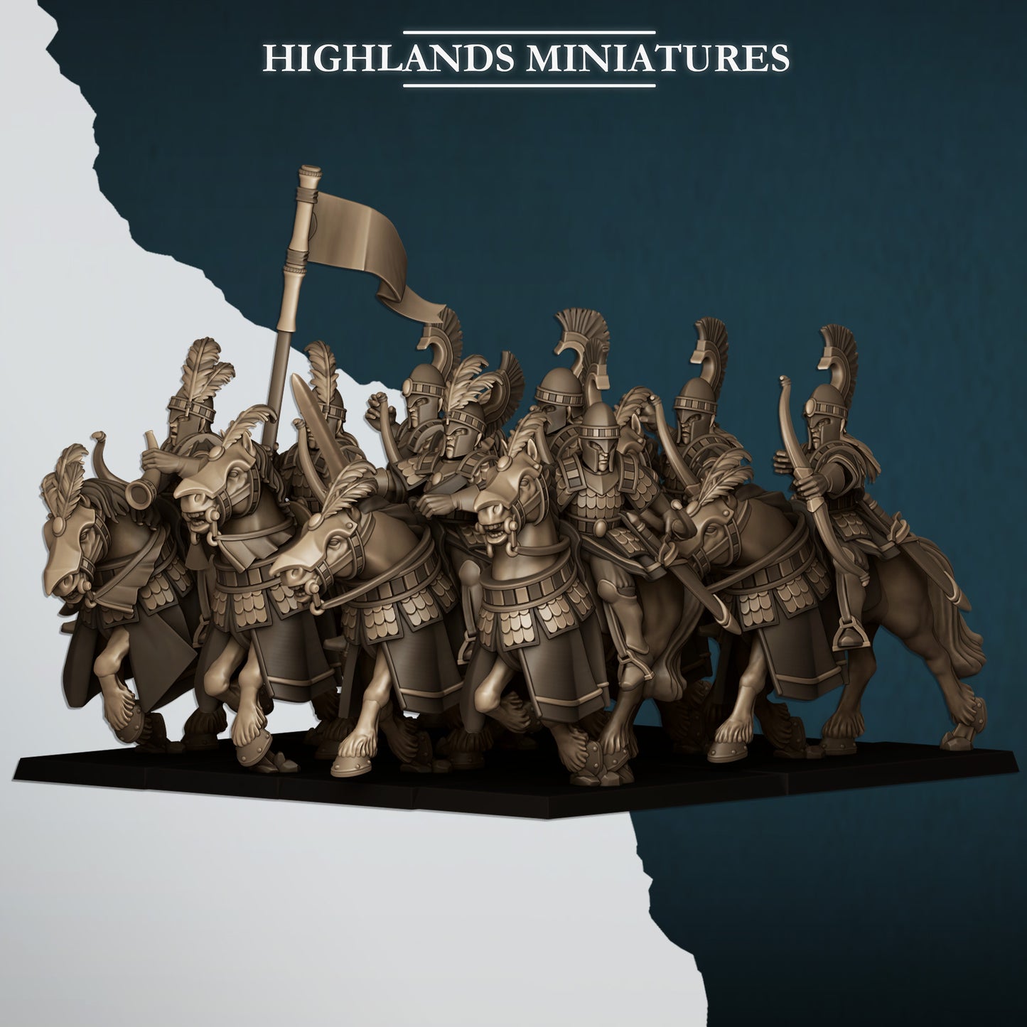 28mm Aegean Sea Hippeis - Aegean Elves