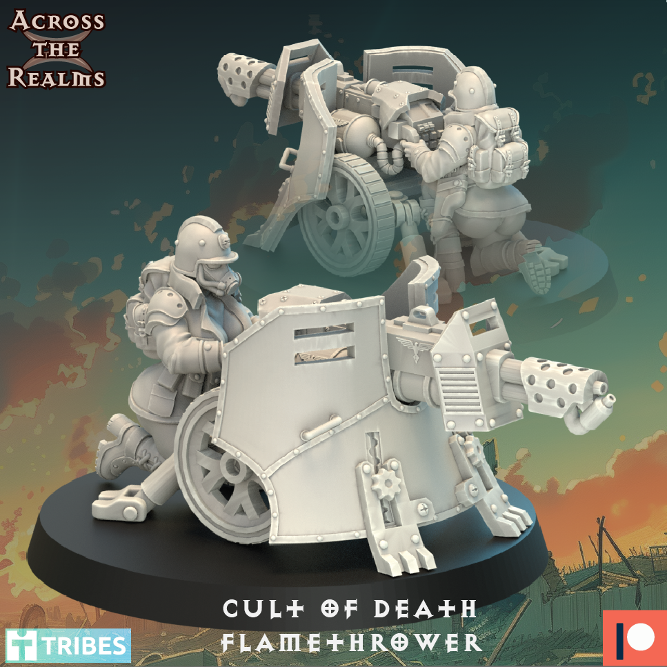 28mm Cult of Death Support Weapons