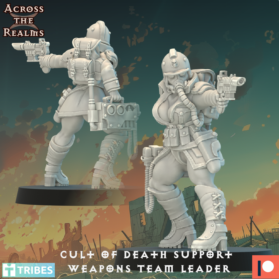 28mm Cult of Death Support Weapons