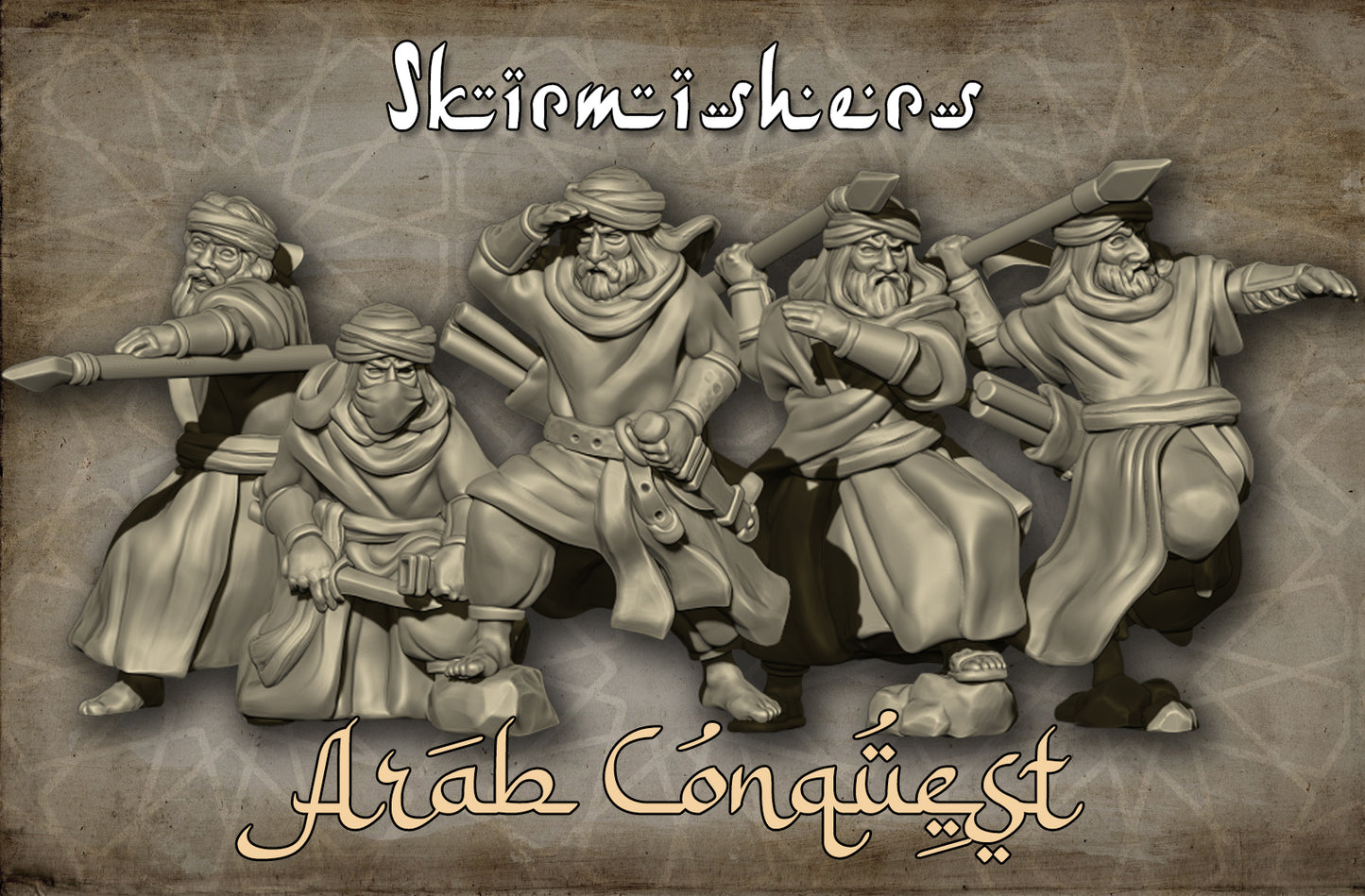 28mm Arab Skirmishers