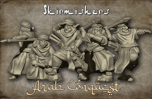 28mm Arab Skirmishers