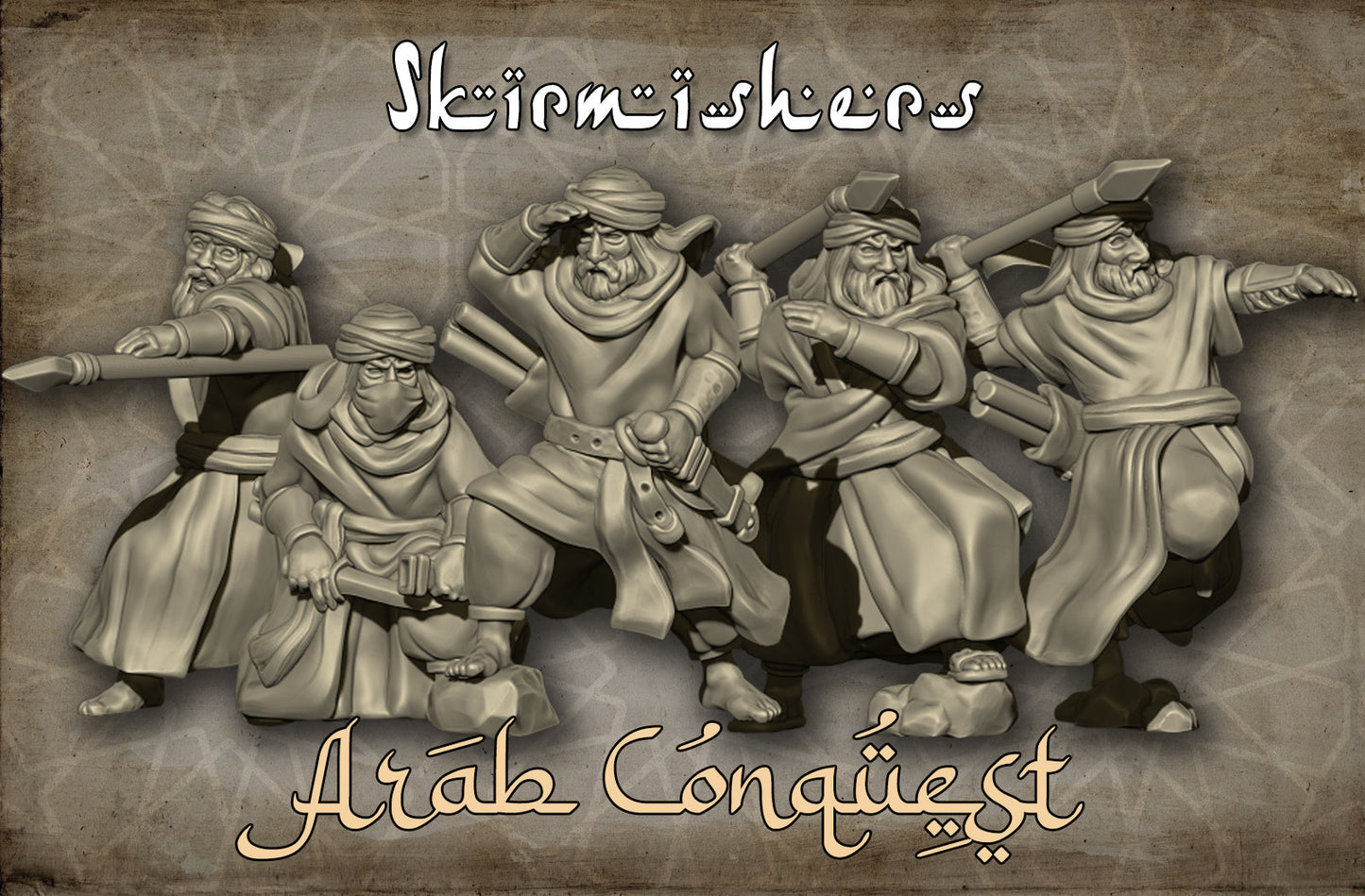 15mm Arab Skirmishers