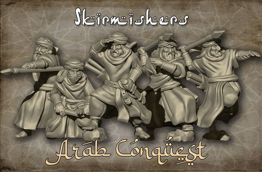 15mm Arab Skirmishers