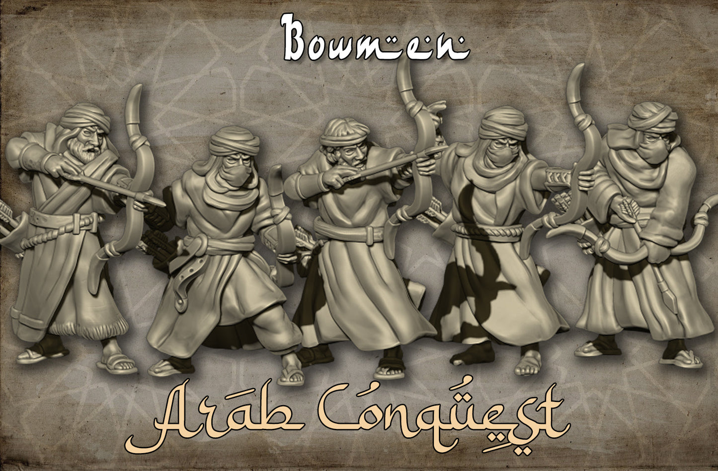 15mm Arab Bowmen