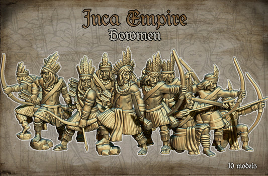 28mm Inca Empire Bowmen