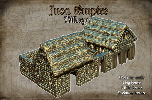 15mm Inca Empire Buildings
