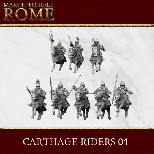 28mm Carthaginian Cavalry