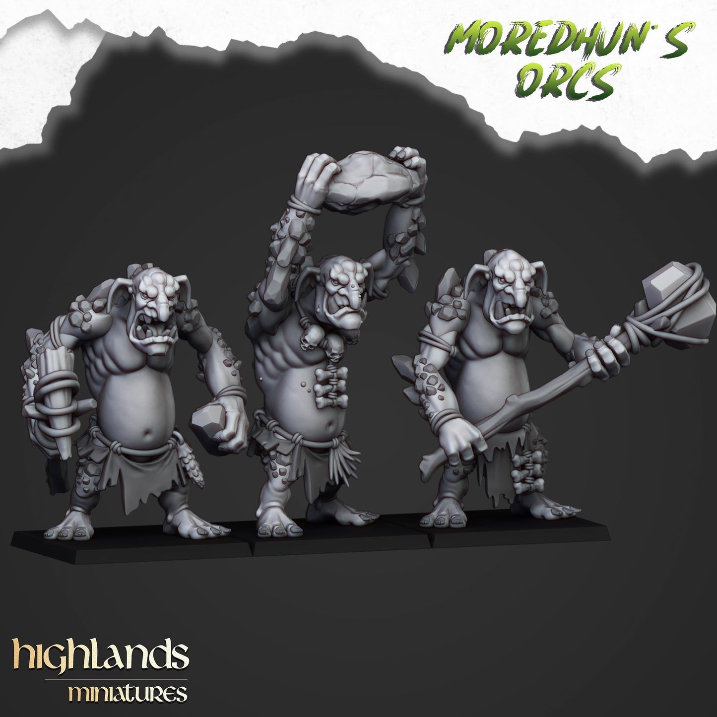 28mm Trolls - Orc & Goblin Tribes