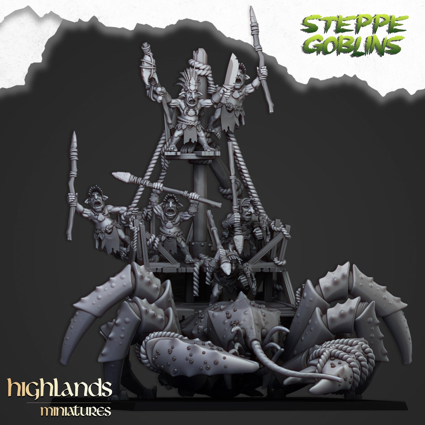 28mm Coast Goblins Giant Crab - Orc & Goblin Tribes