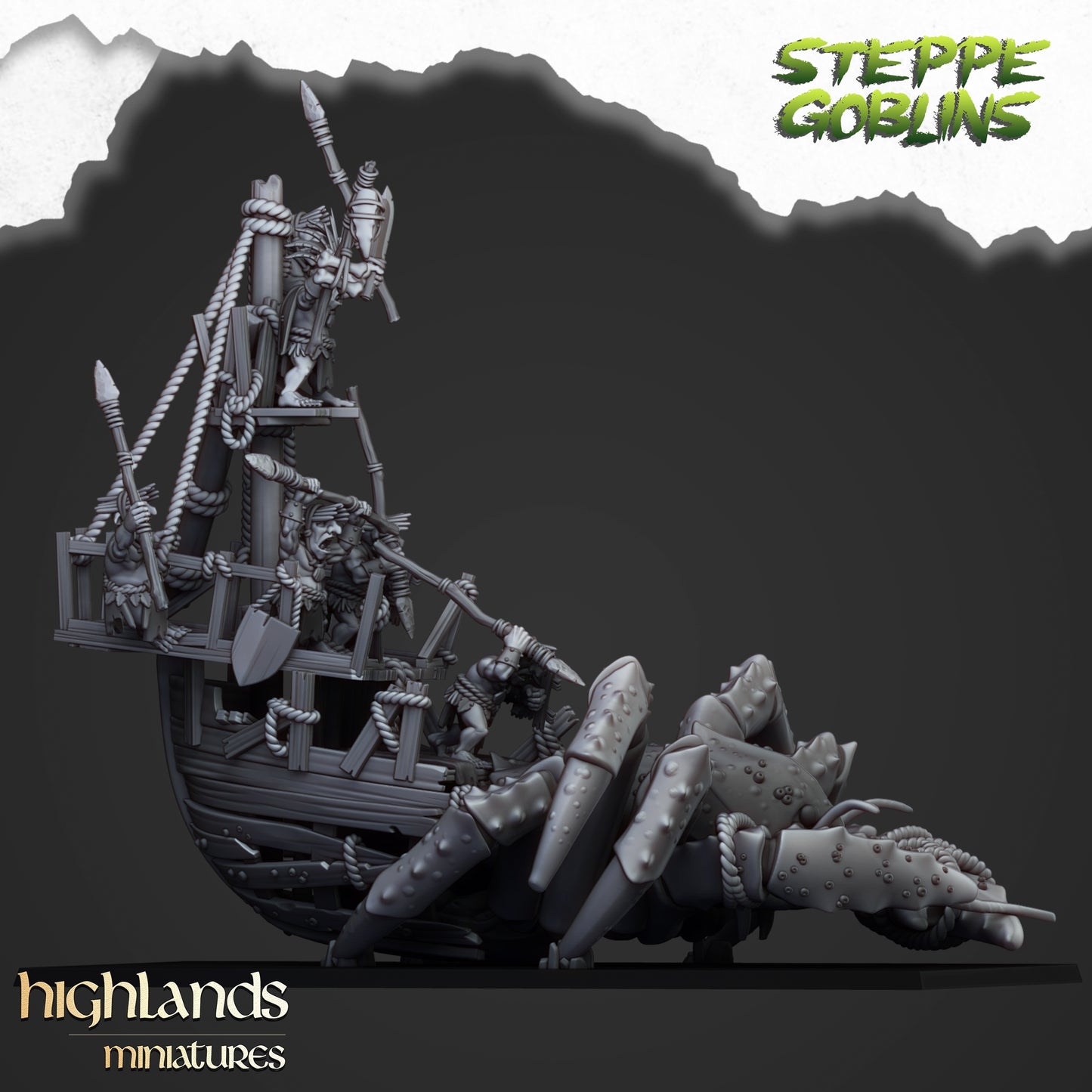 28mm Coast Goblins Giant Crab - Orc & Goblin Tribes