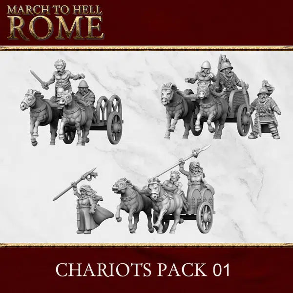 15mm Celtic Chariots