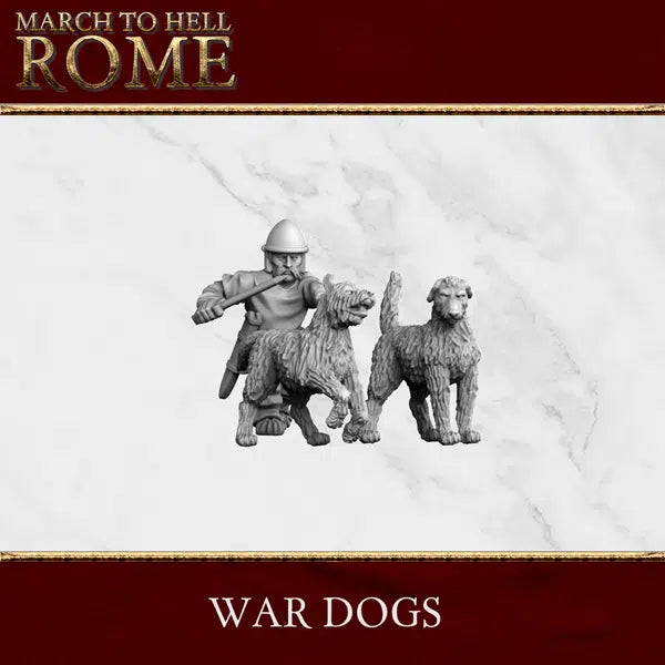28mm Celtic War Dogs