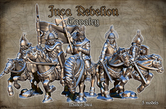 28mm Inca Rebellion Cavalry