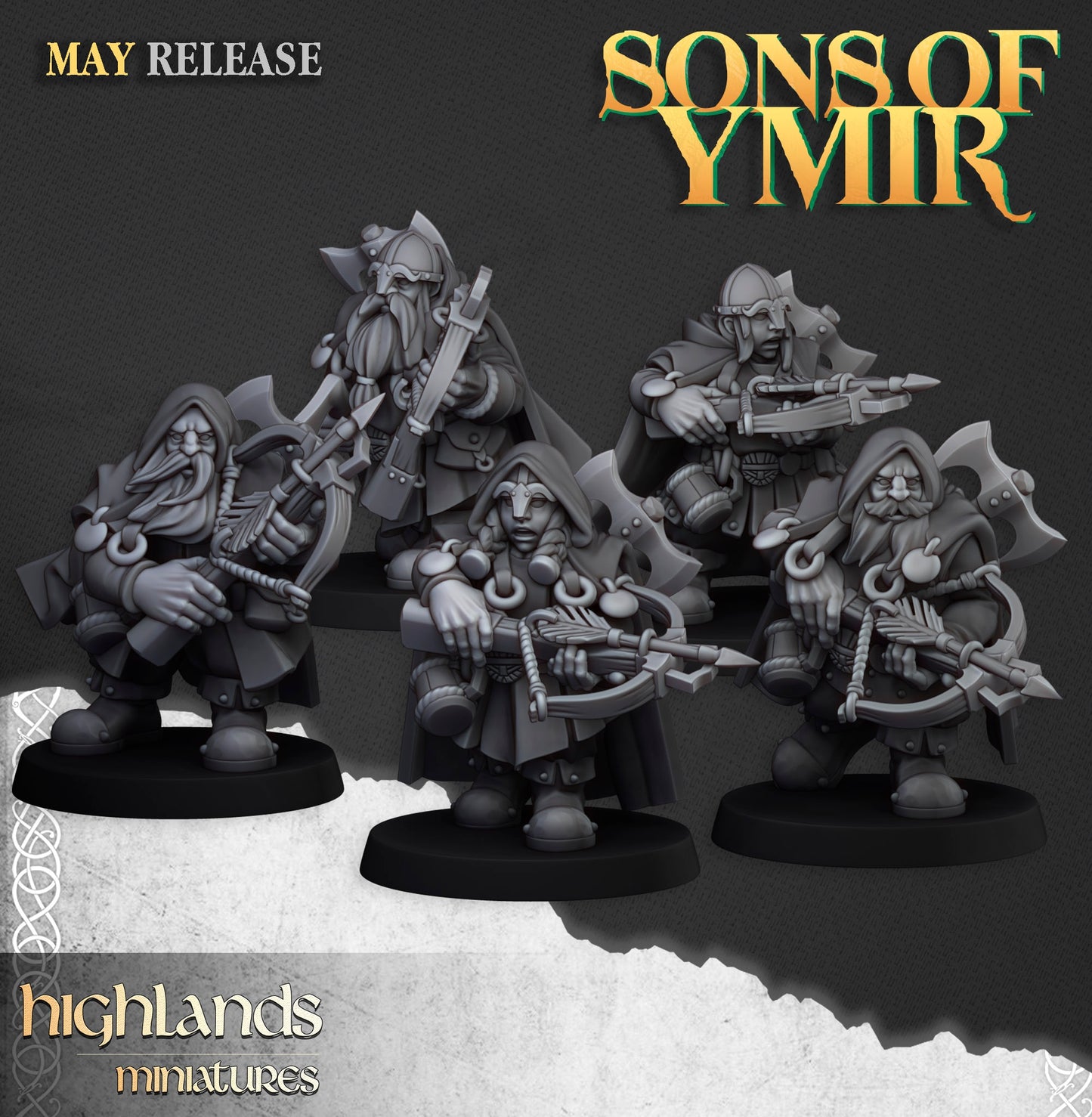 28mm Rangers - Sons of Ymir