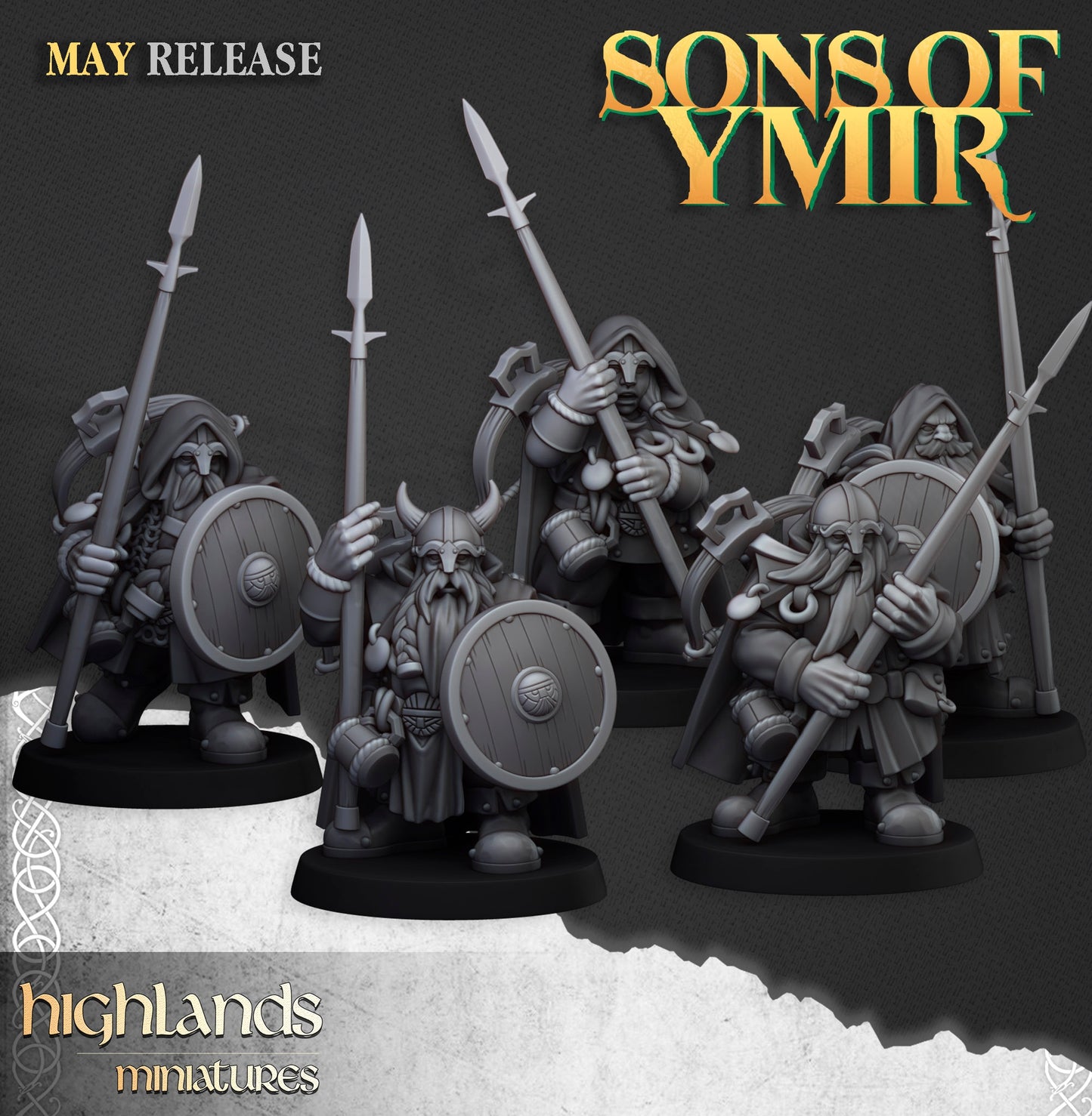 28mm Rangers - Sons of Ymir