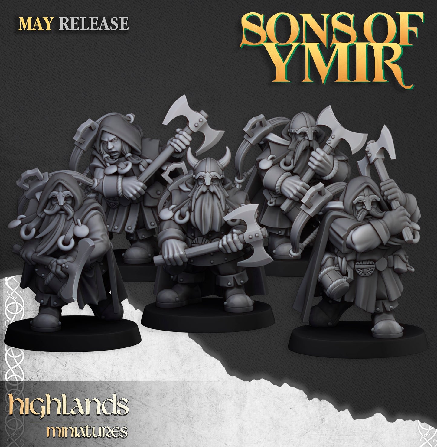 28mm Rangers - Sons of Ymir