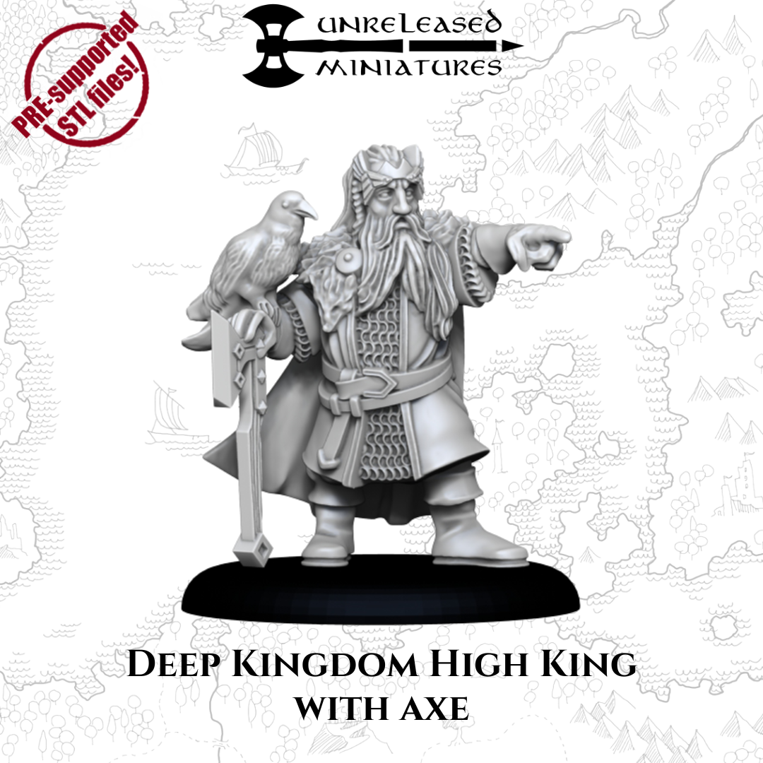 DEEP KINGDOM HIGH KING WITH AXE