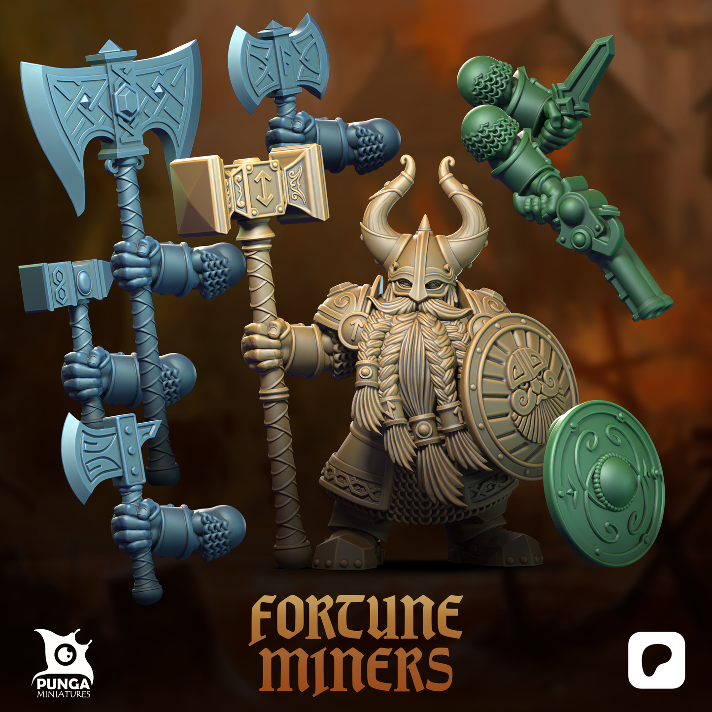 Fortune Miners Warband