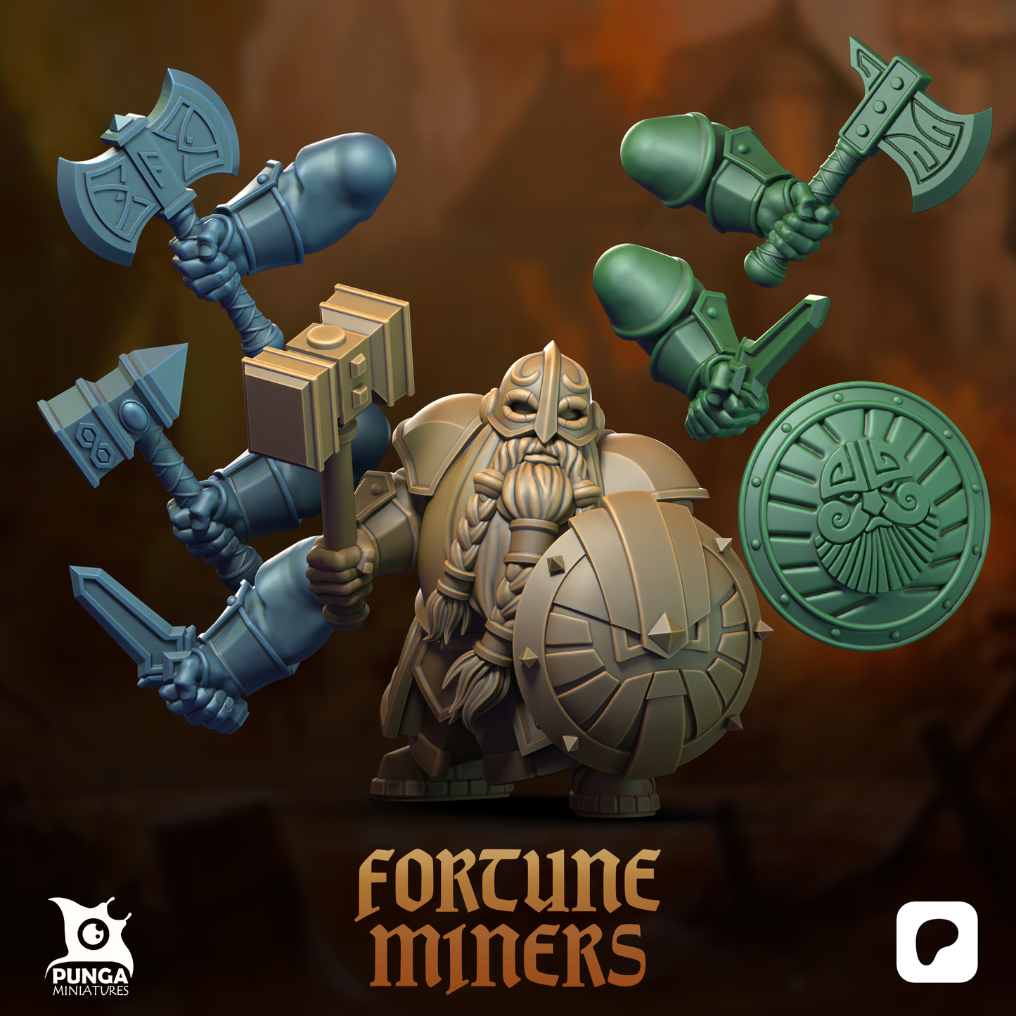 Fortune Miners Warband
