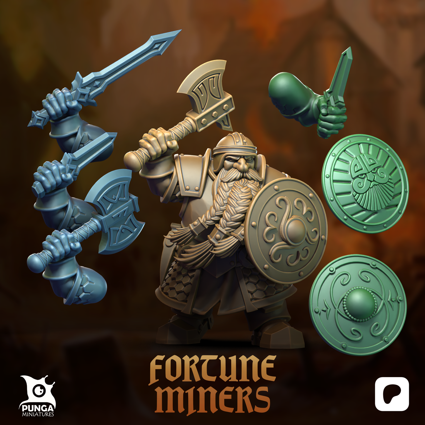 Fortune Miners Warband