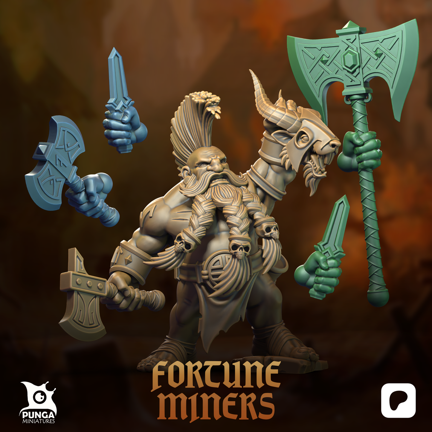 Fortune Miners Warband