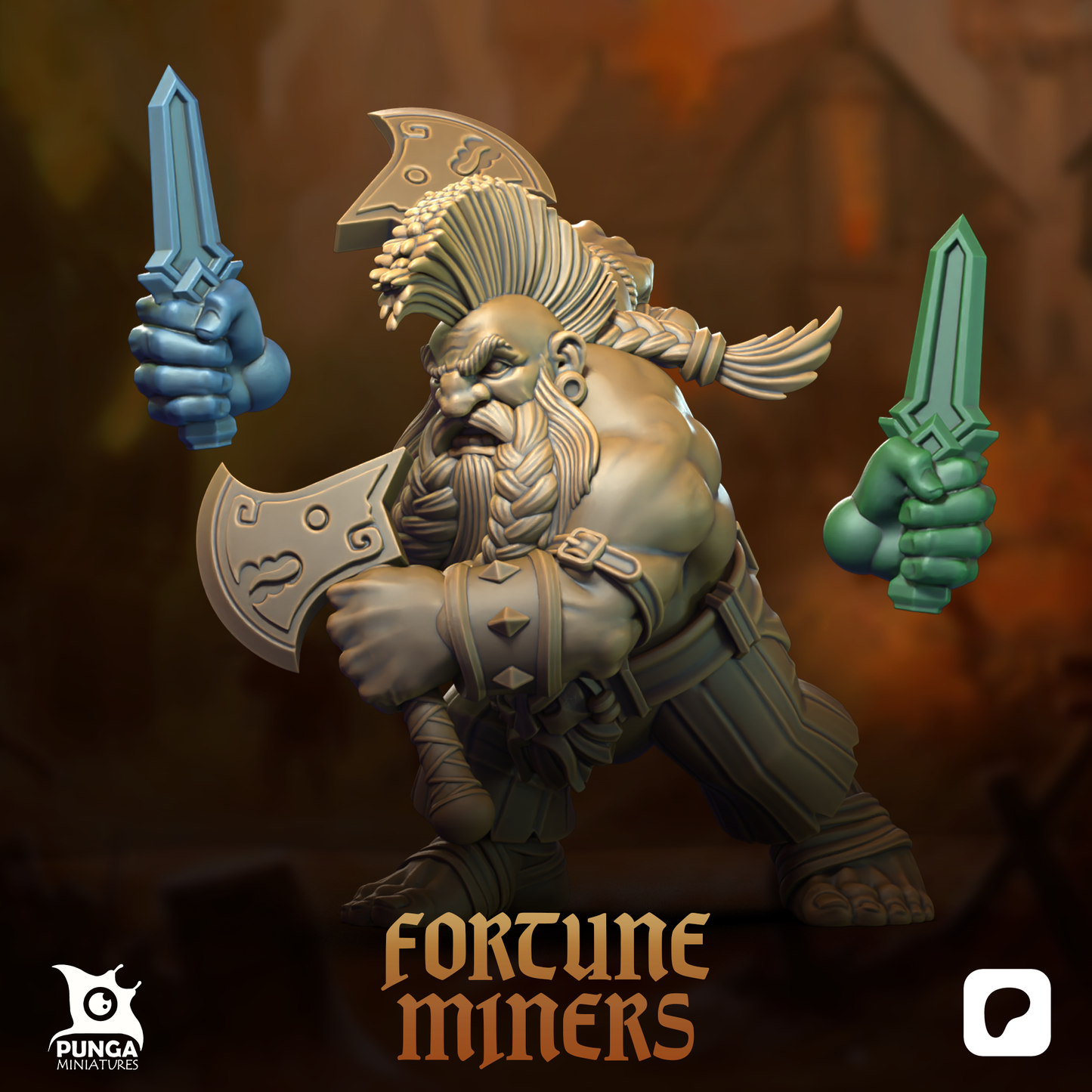 Fortune Miners Warband