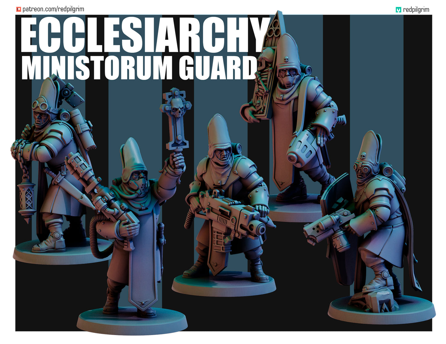28mm Ecclesiarchy Ministorum Guard