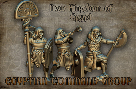 28mm Egyptian Command Group