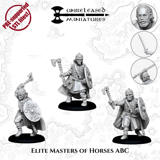 28mm Elite Masters of Horses ABC