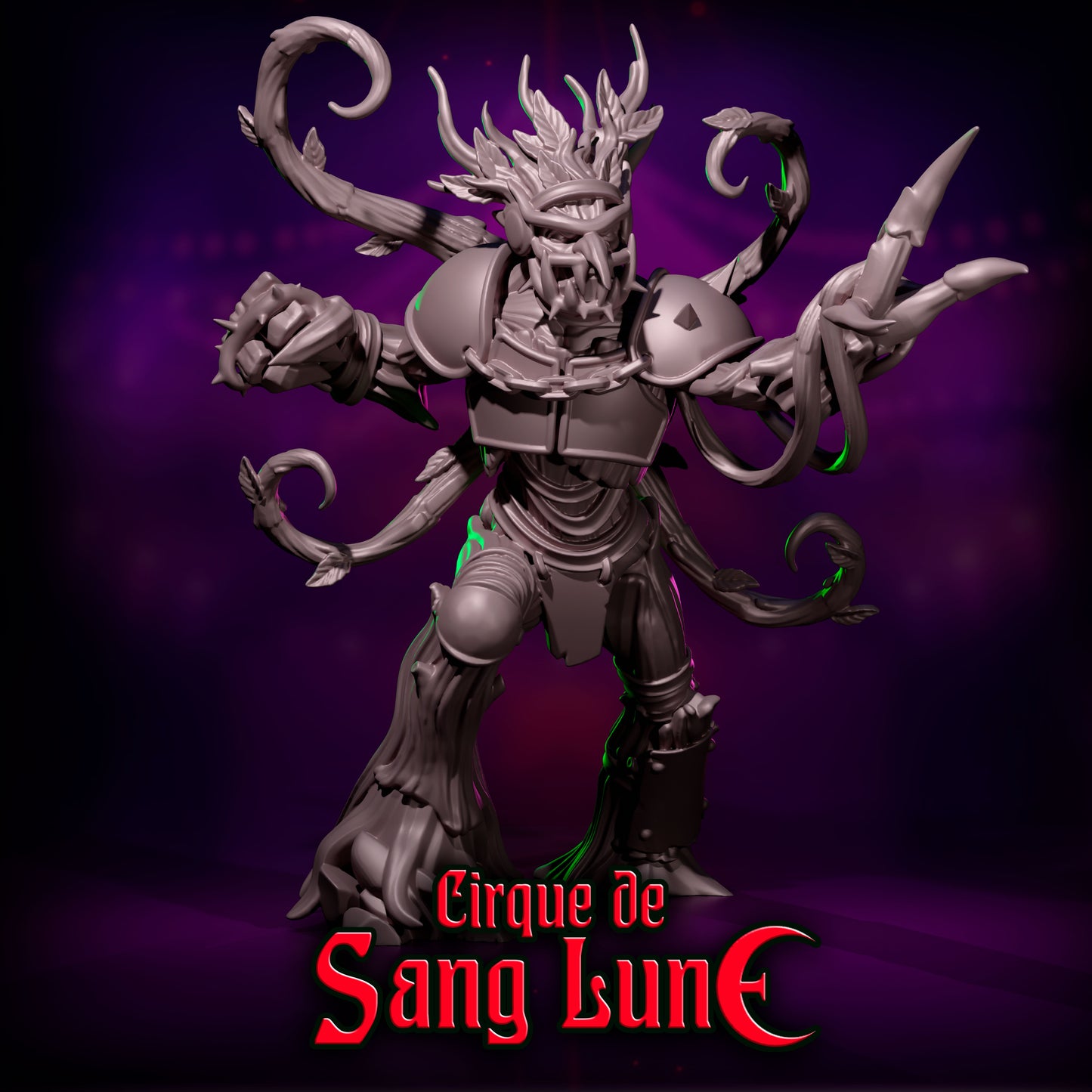 28mm Cirque de Sang Lune Support Staff