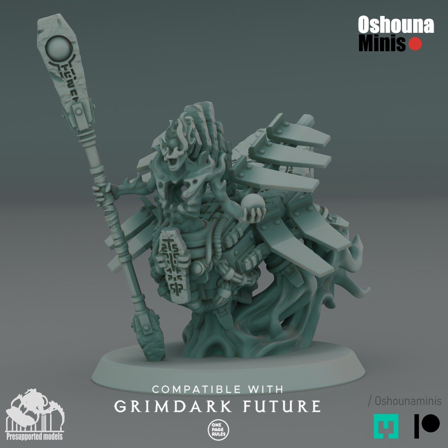 28mm Doomed Empire - Emperor of Destruction