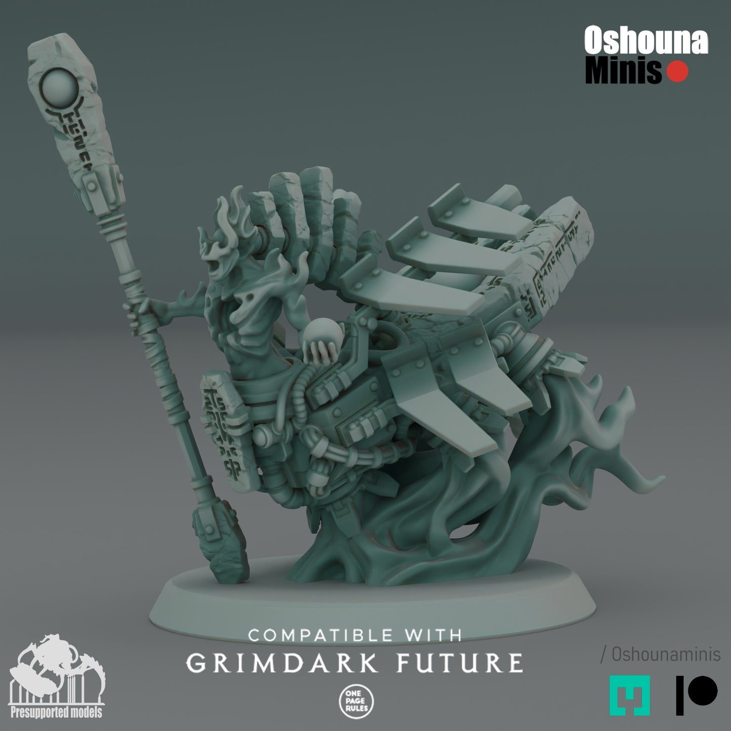 28mm Doomed Empire - Emperor of Destruction