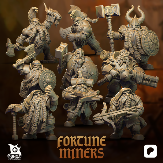 Fortune Miners Warband