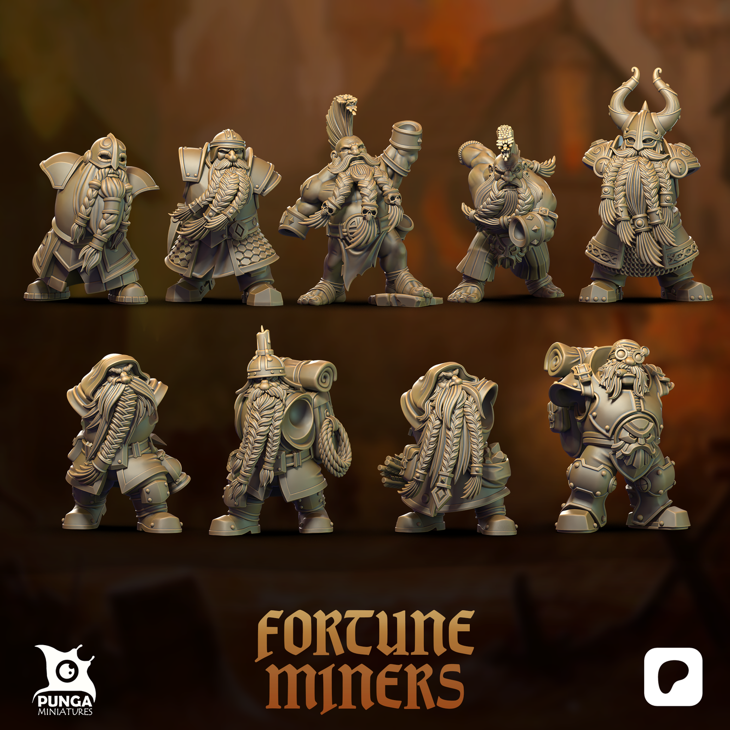 Fortune Miners Warband