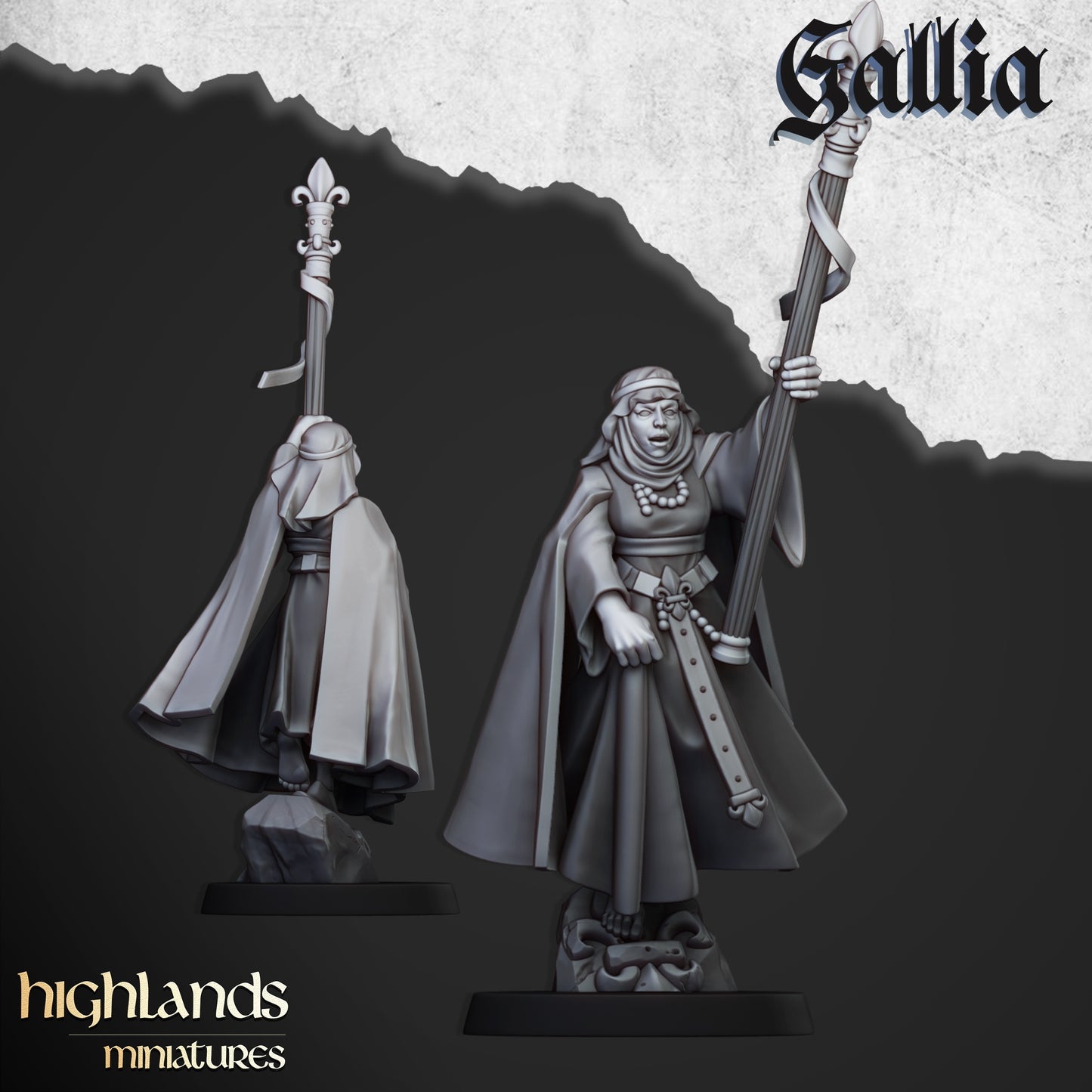 28mm Damsel of Gallia - Gallia