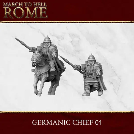 15mm Germanic Chief