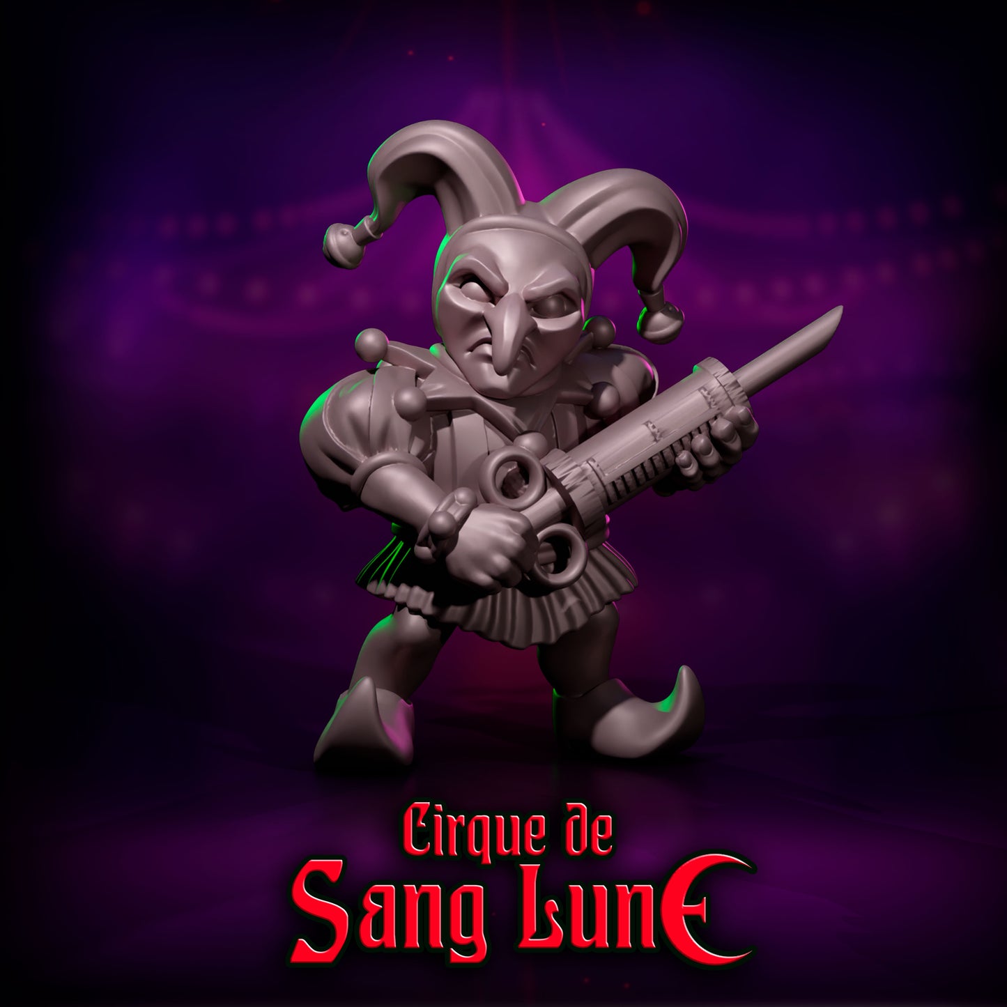 28mm Cirque de Sang Lune Support Staff