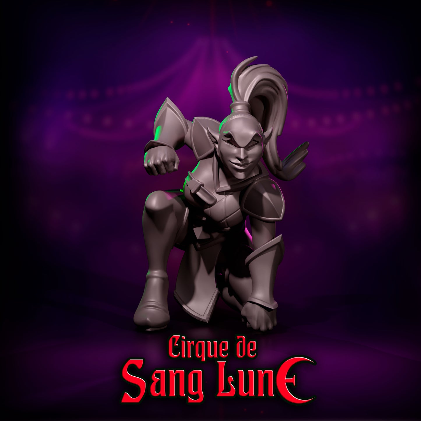 28mm Cirque de Sang Lune Support Staff
