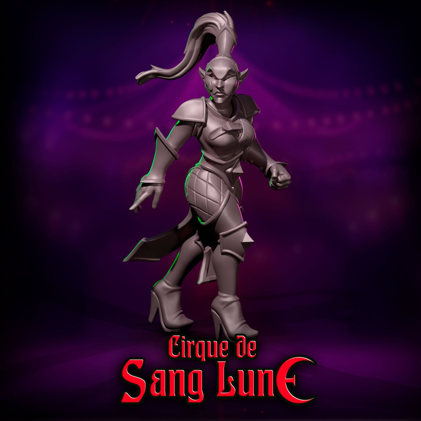 28mm Cirque de Sang Lune Support Staff