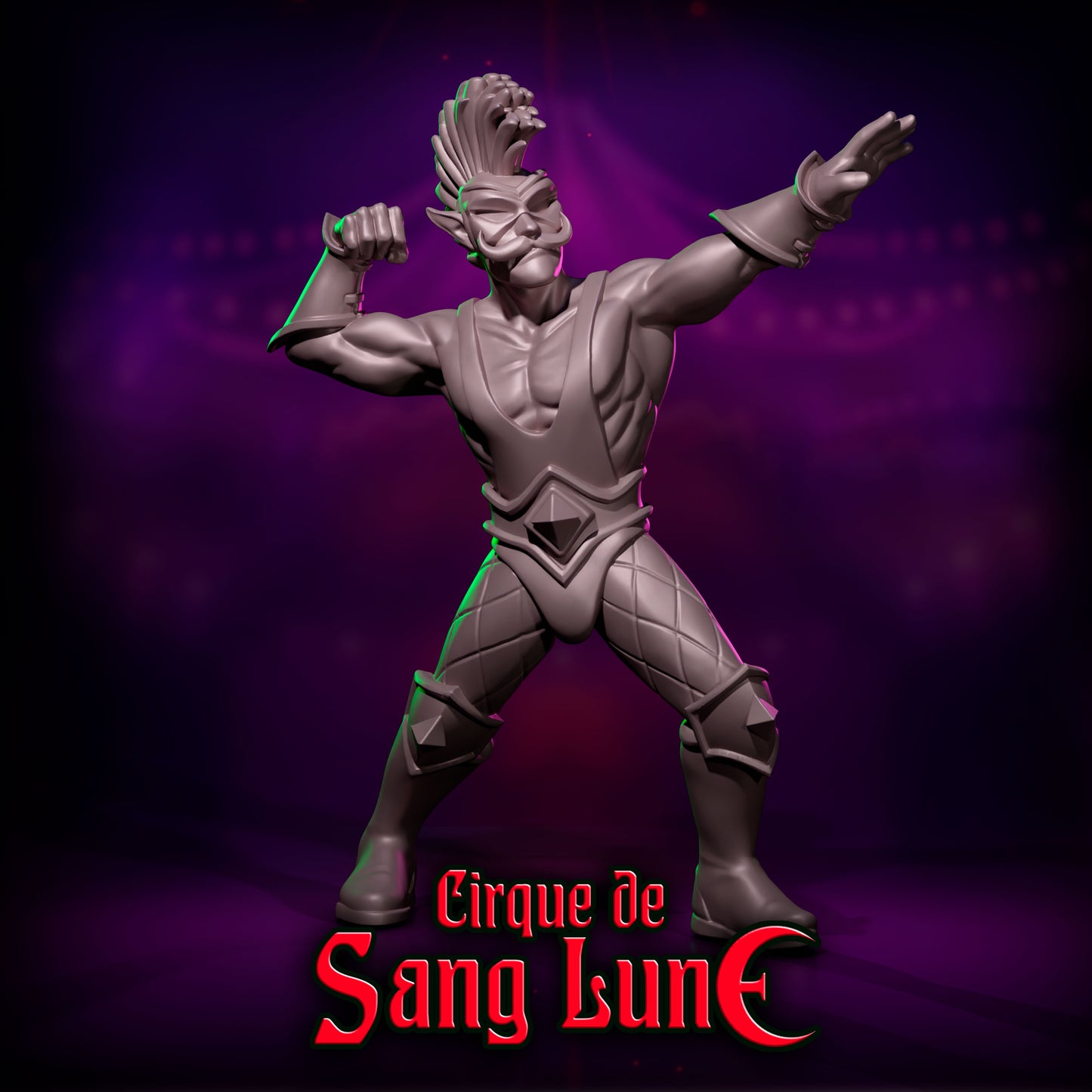 28mm Cirque de Sang Lune Support Staff