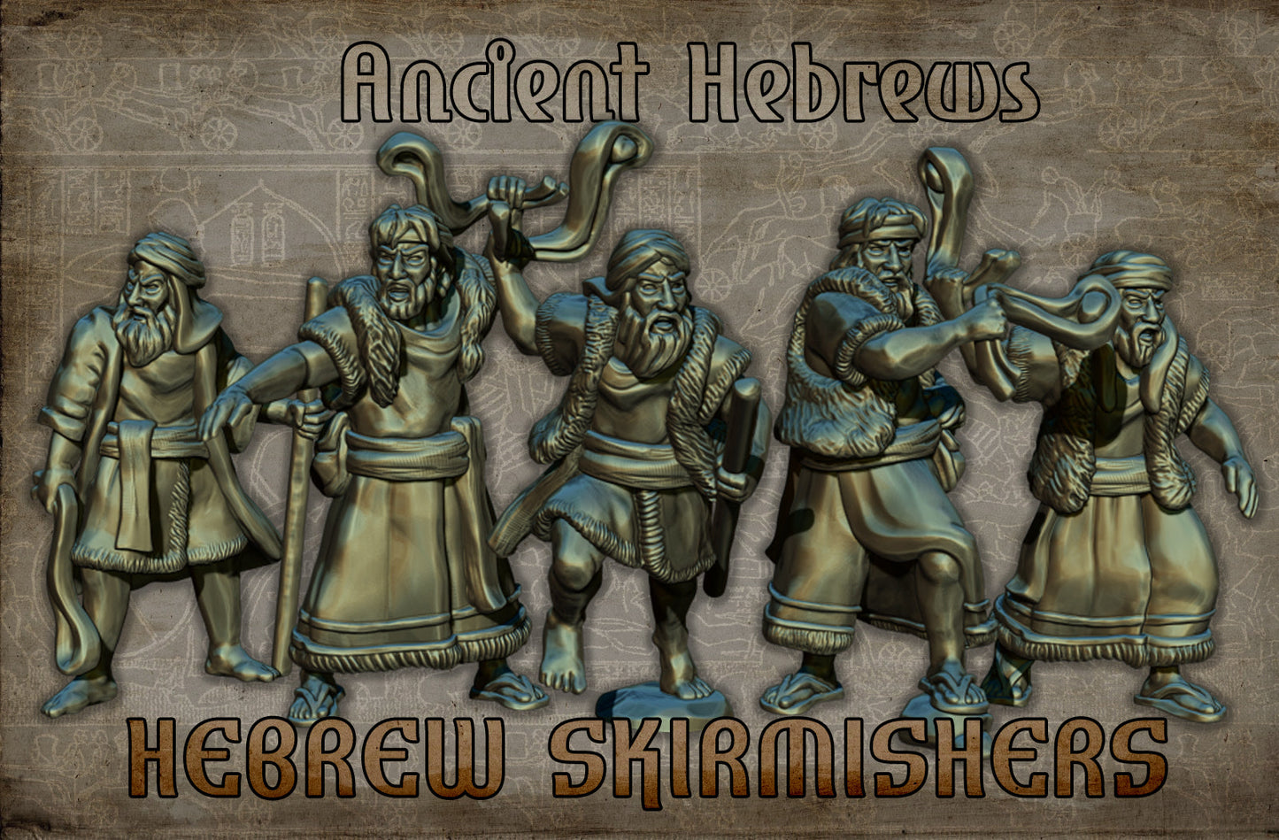 28mm Hebrew Skirmishers