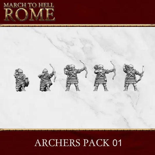 15mm Roman Archers