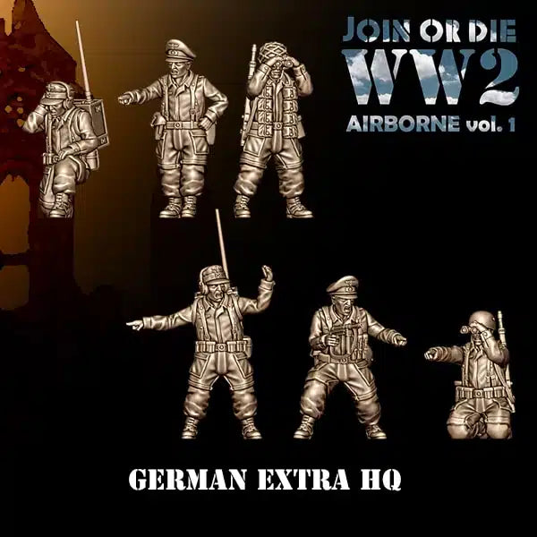 28mm German FALLSCHIRMJÄGER Extra HQ