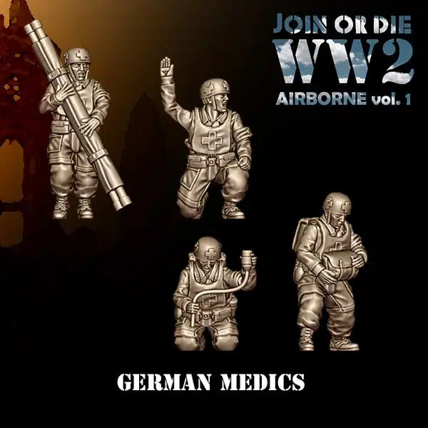 28mm German FALLSCHIRMJÄGER Medics